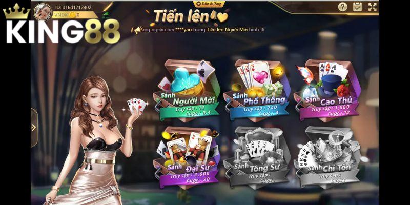 Tiến lên miền Nam tựa game thu hút đông đảo người chơi